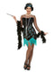 Adult 20s Peacock Flapper Costume